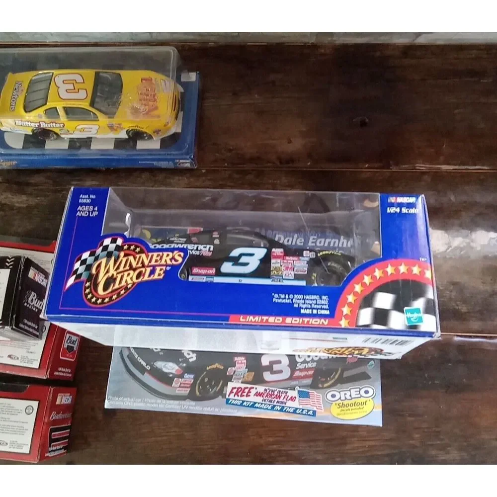 Dale Earnhardt Collection Lot Of 7 Diecast 1/24 1/64 Nutter Butter, Budweiser,